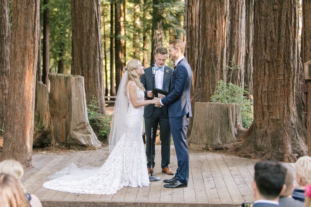 Brittany & Matt's YMCA Camp Campbell Redwood Wedding - Showit Blog